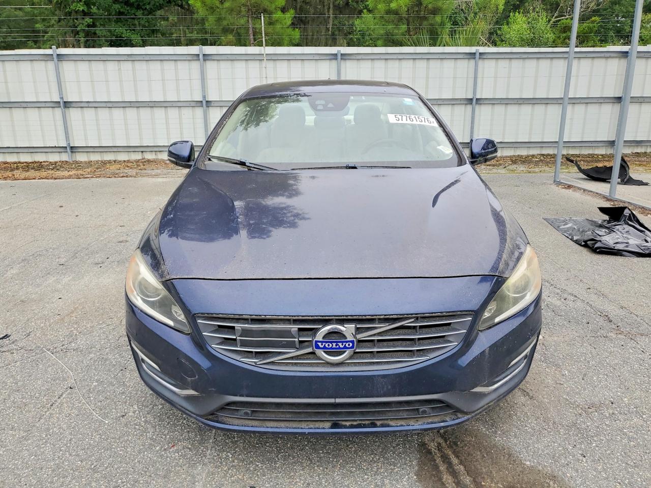 2015 Volvo S60 Platinum Blue vin: YV140MFM9F235479