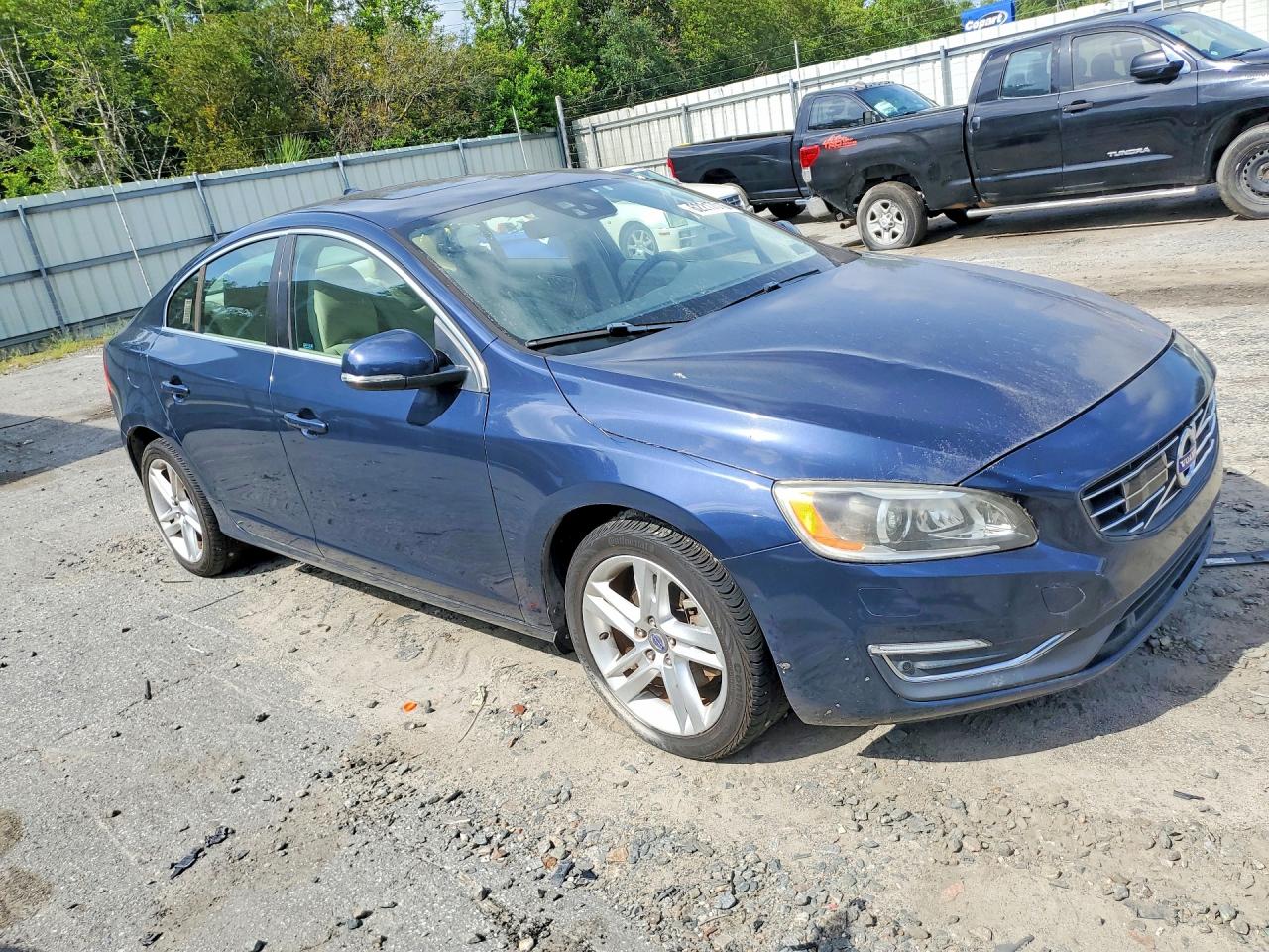 2015 Volvo S60 Platinum Blue vin: YV140MFM9F2354979