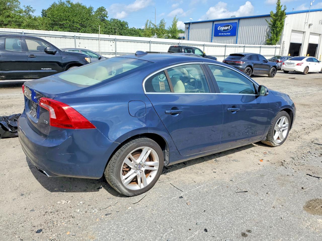2015 Volvo S60 Platinum Blue vin: YV140MFM9F2354979