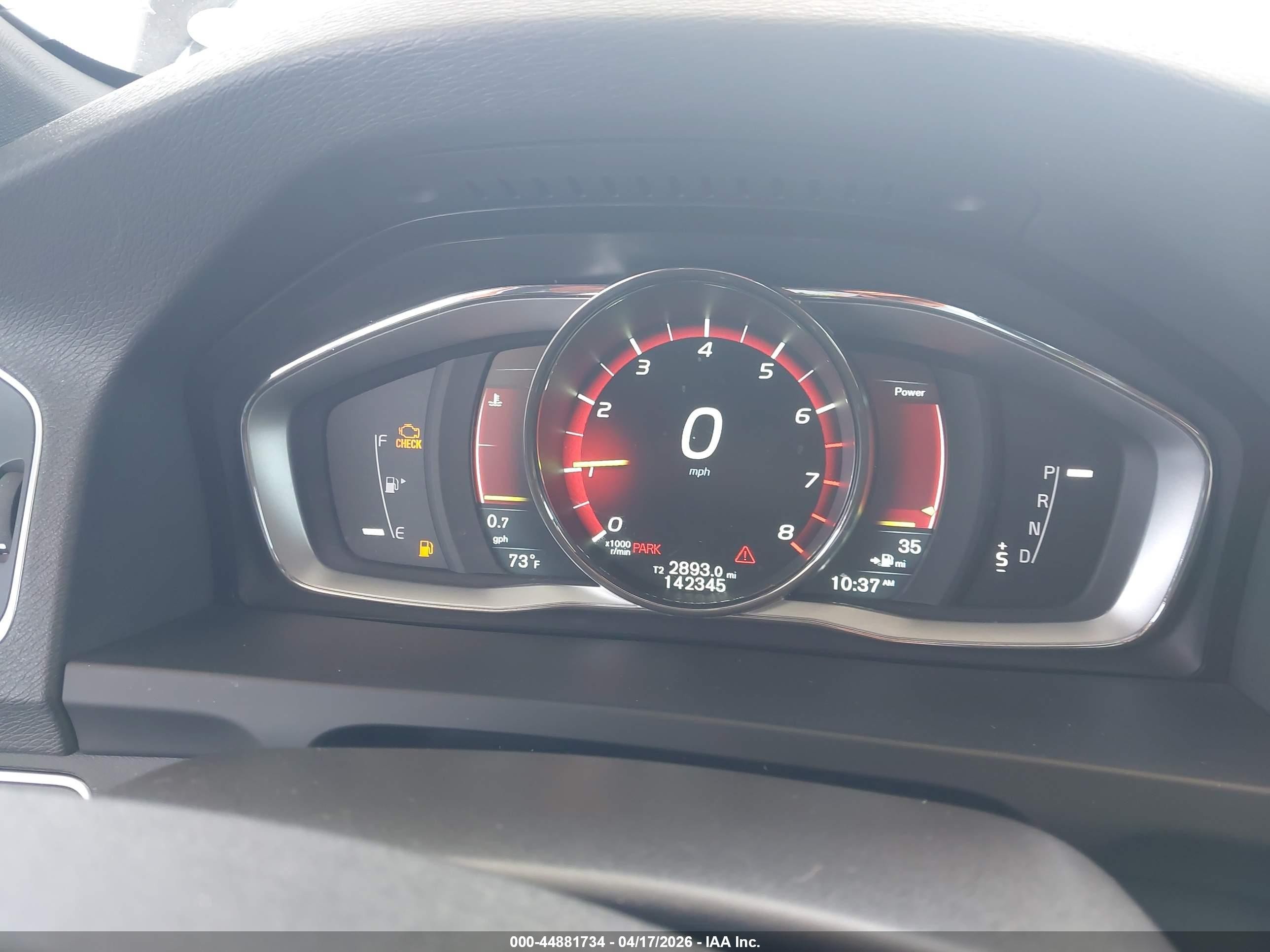 2015 Volvo S60 T6 Black vin: YV149MFK7F2363166