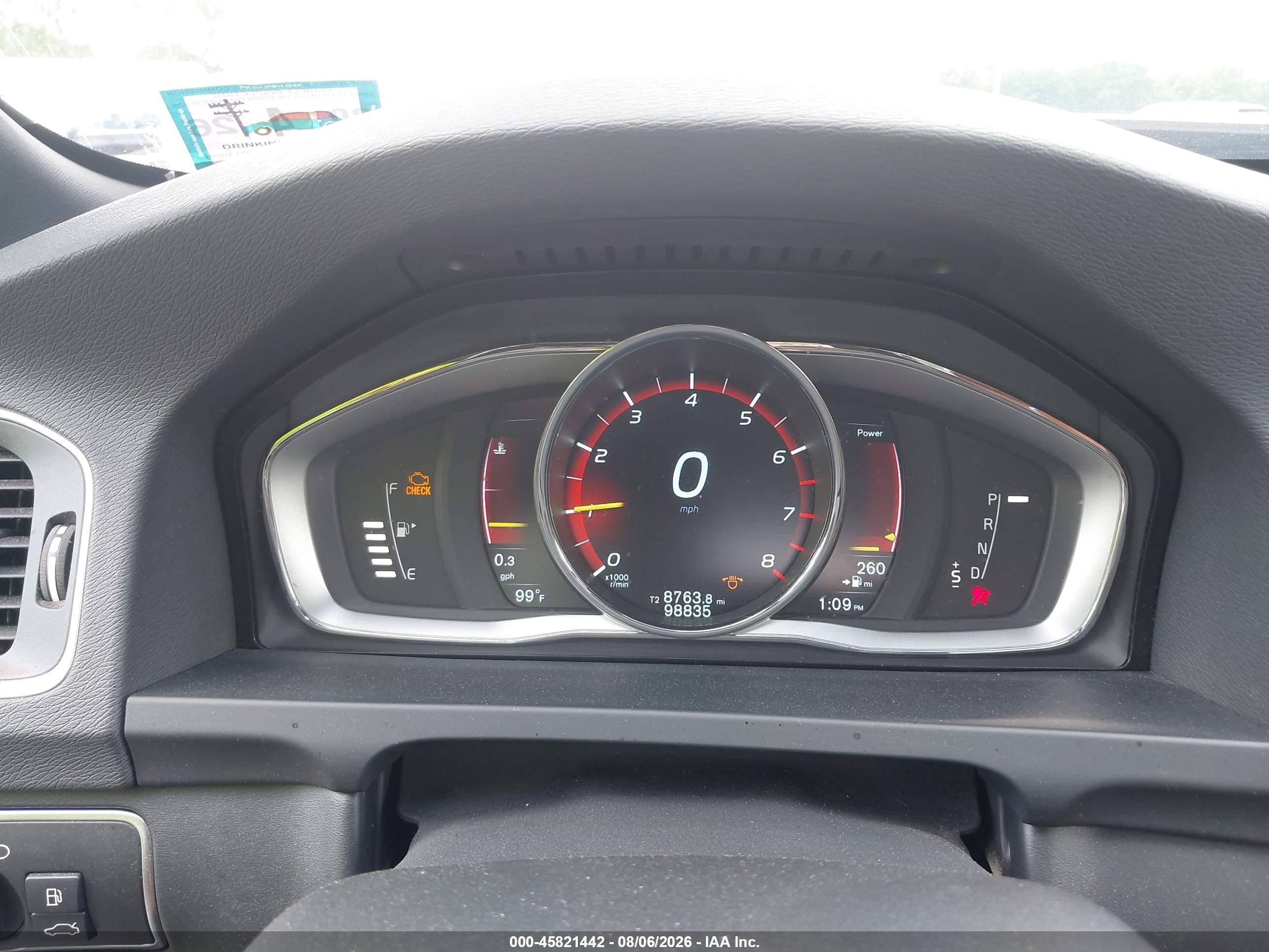 2015 Volvo S60 T6 Platinum White vin: YV149MFM0F2335114