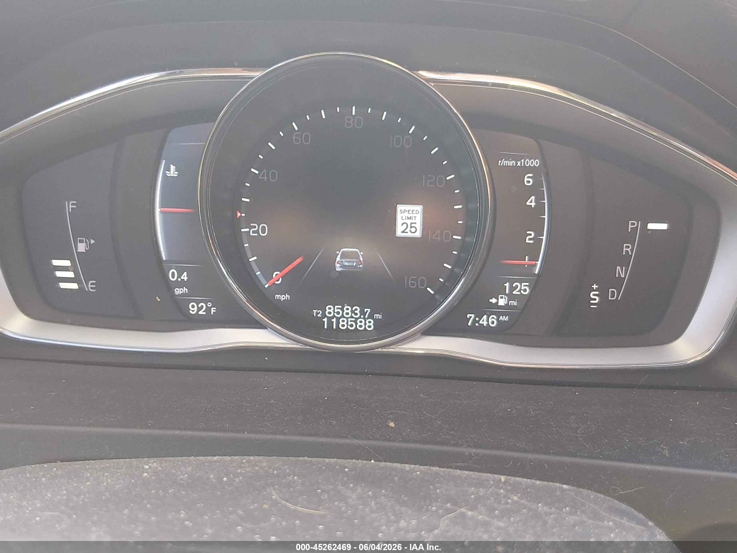 2016 Volvo S60 T6 Drive-e Platinum Black vin: YV149MFM9G1400775
