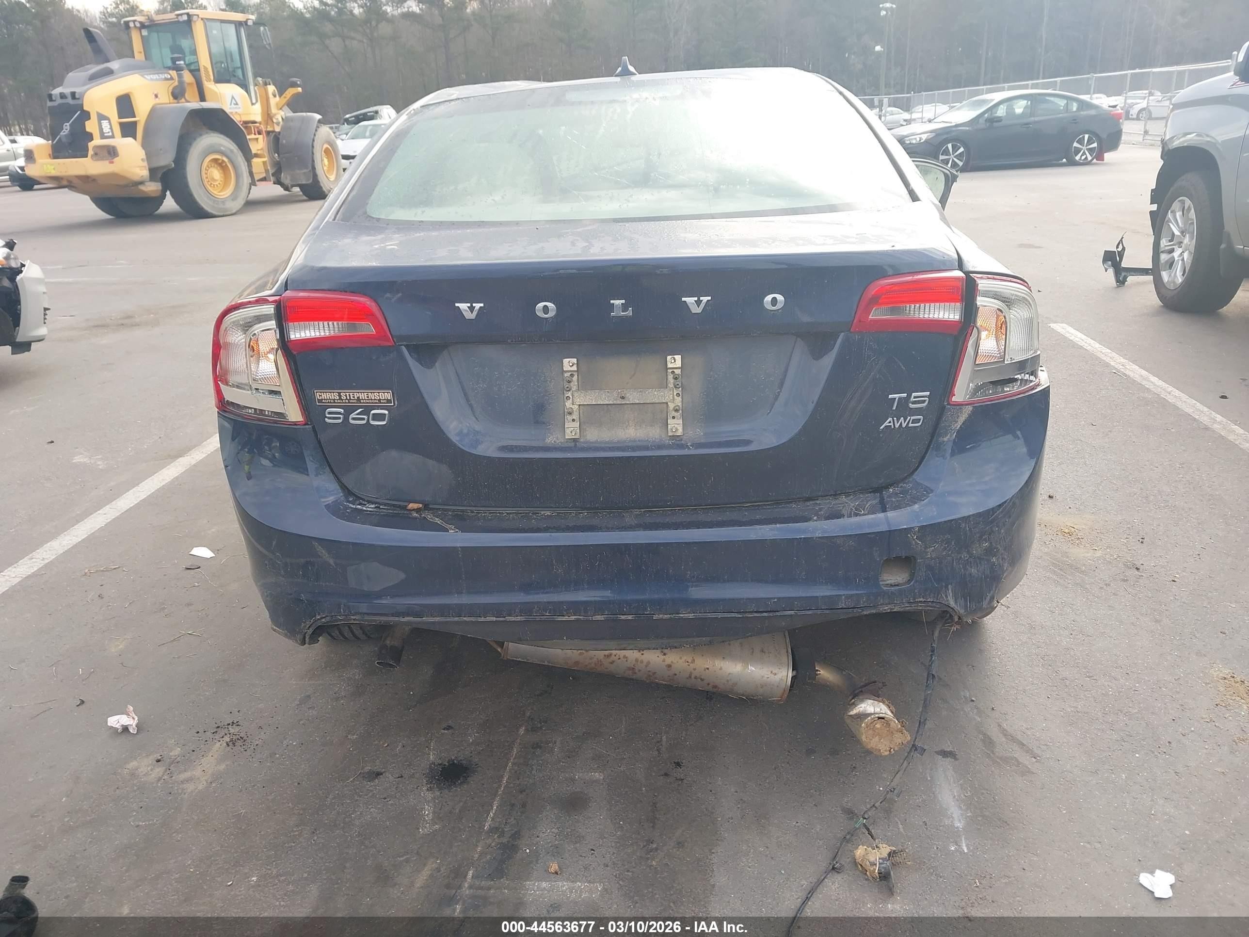 2013 Volvo S60 T5 Blue vin: YV1612FH0D2185140