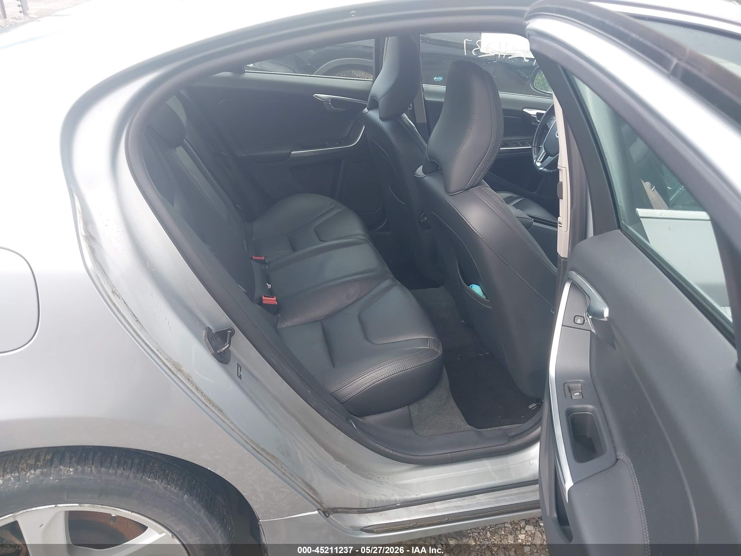 2013 Volvo S60 T5 Light Blue vin: YV1612FH0D2196073