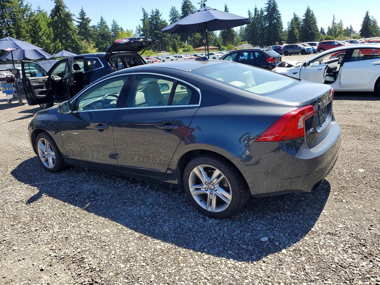 2014 Volvo S60 T5 Charcoal vin: YV1612FH1E1298294