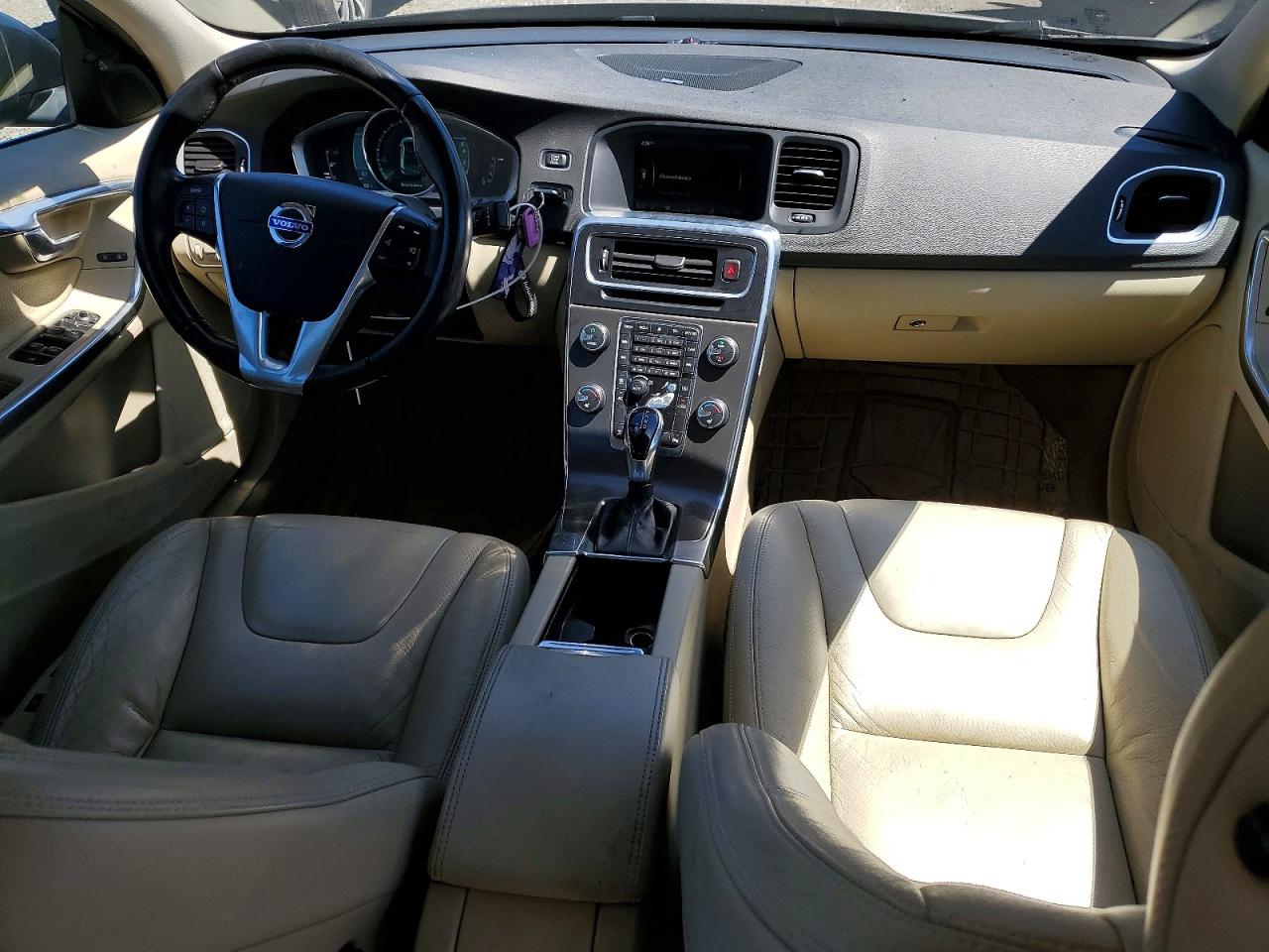 2014 Volvo S60 T5 Charcoal vin: YV1612FH1E1298294
