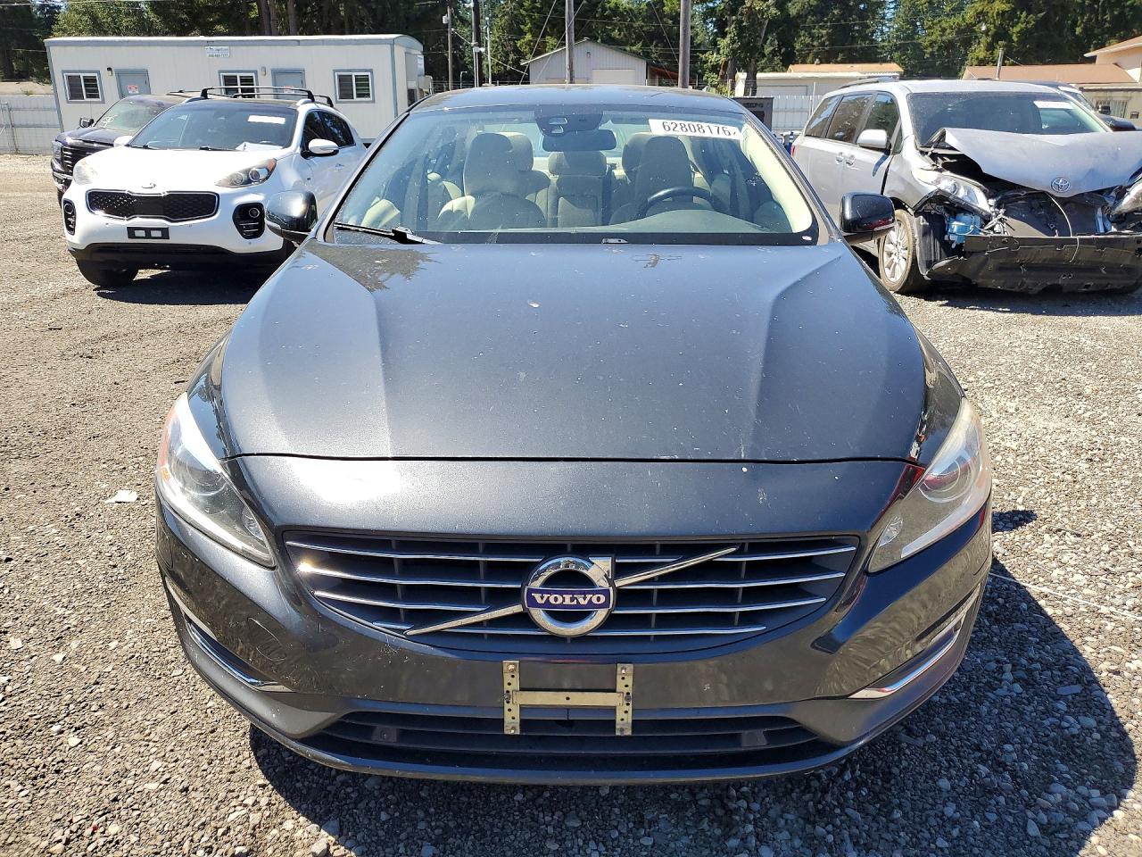 2014 Volvo S60 T5 Charcoal vin: YV1612FH1E1298294