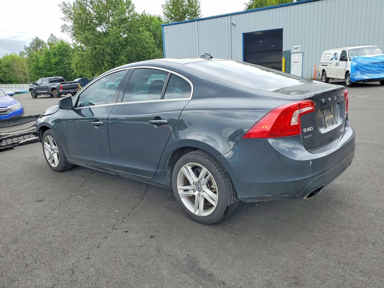 2014 Volvo S60 T5 Black vin: YV1612FH1E2276838