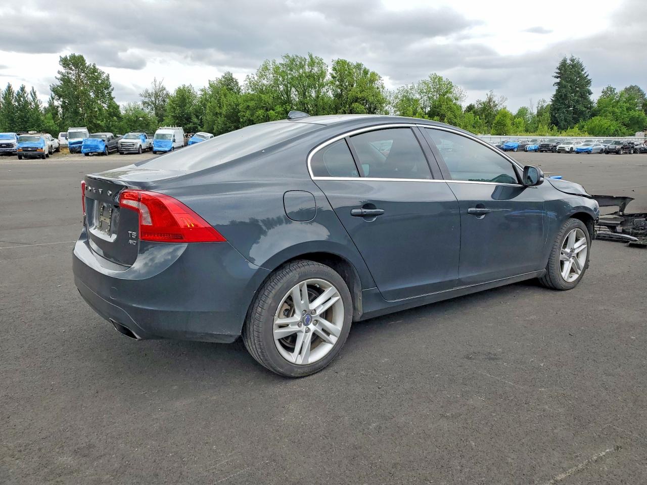 2014 Volvo S60 T5 Black vin: YV1612FH1E2276838