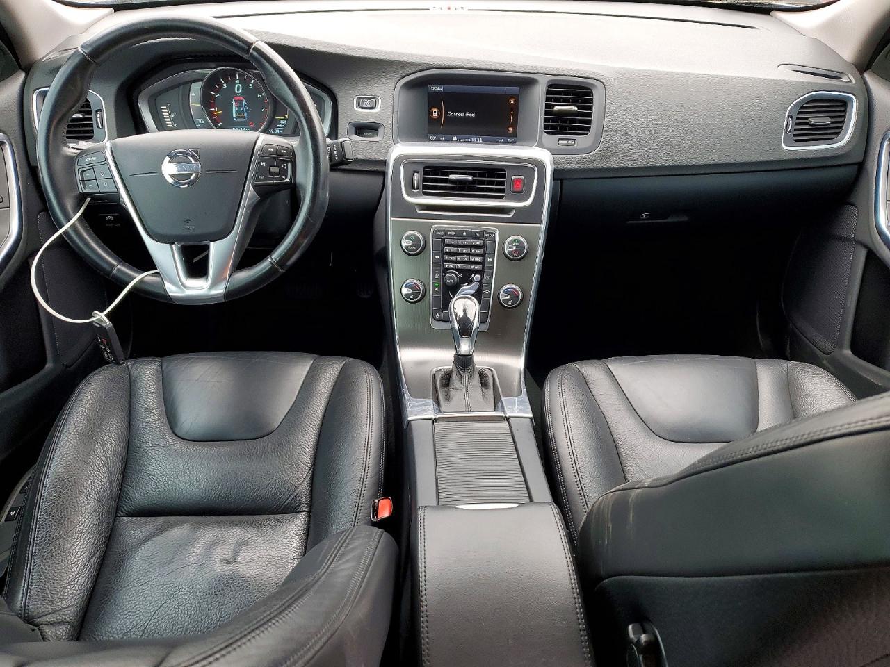 2014 Volvo S60 T5 Black vin: YV1612FH1E2276838