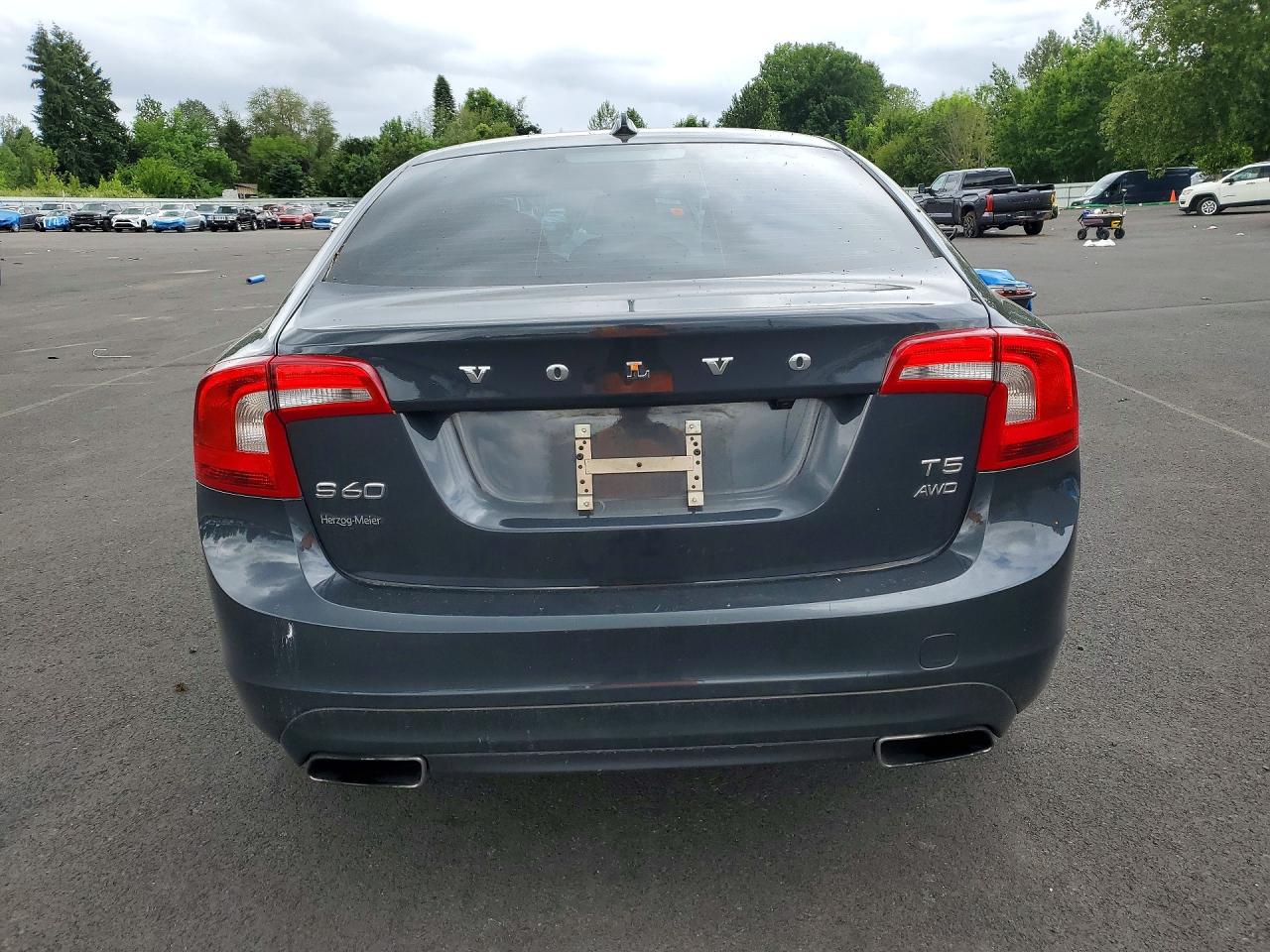 2014 Volvo S60 T5 Черный vin: YV1612FH1E2276838