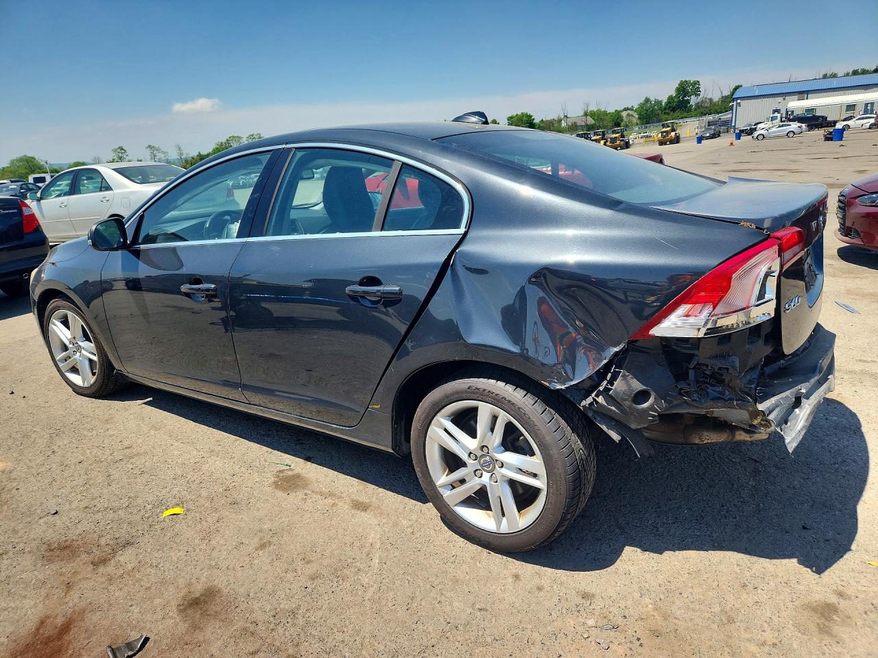 2014 Volvo S60 T5 Black vin: YV1612FH2E2275410