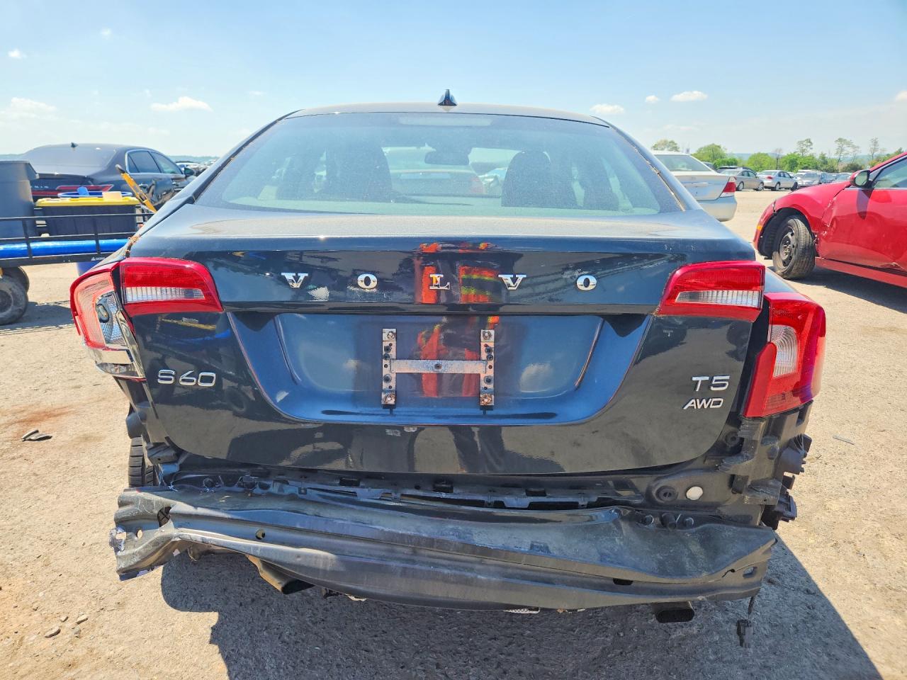2014 Volvo S60 T5 Black vin: YV1612FH2E2275410