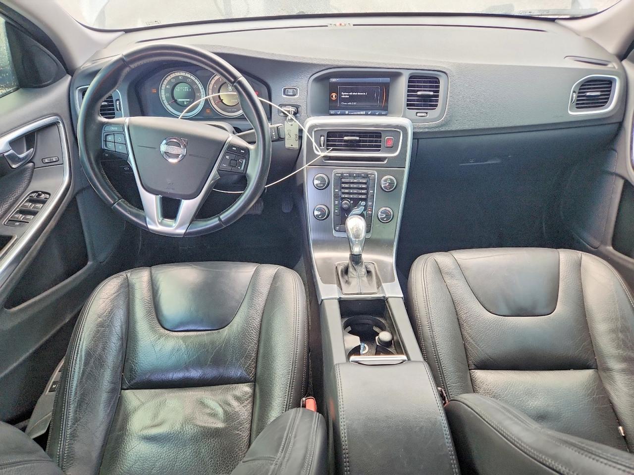2013 Volvo S60 T5 Silver vin: YV1612FH3D1220646