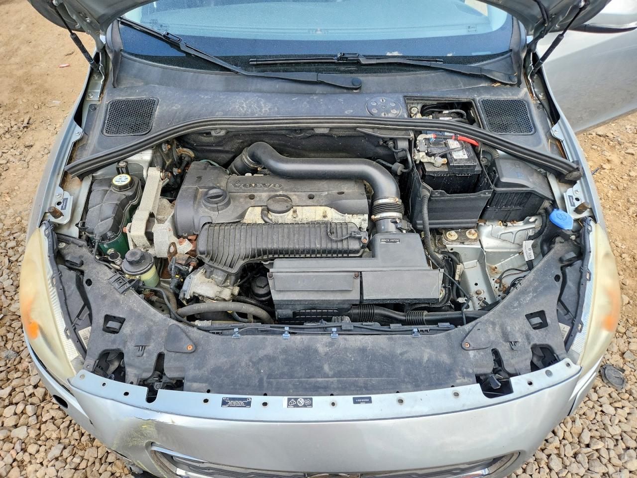 2013 Volvo S60 T5 Silver vin: YV1612FH3D1220646