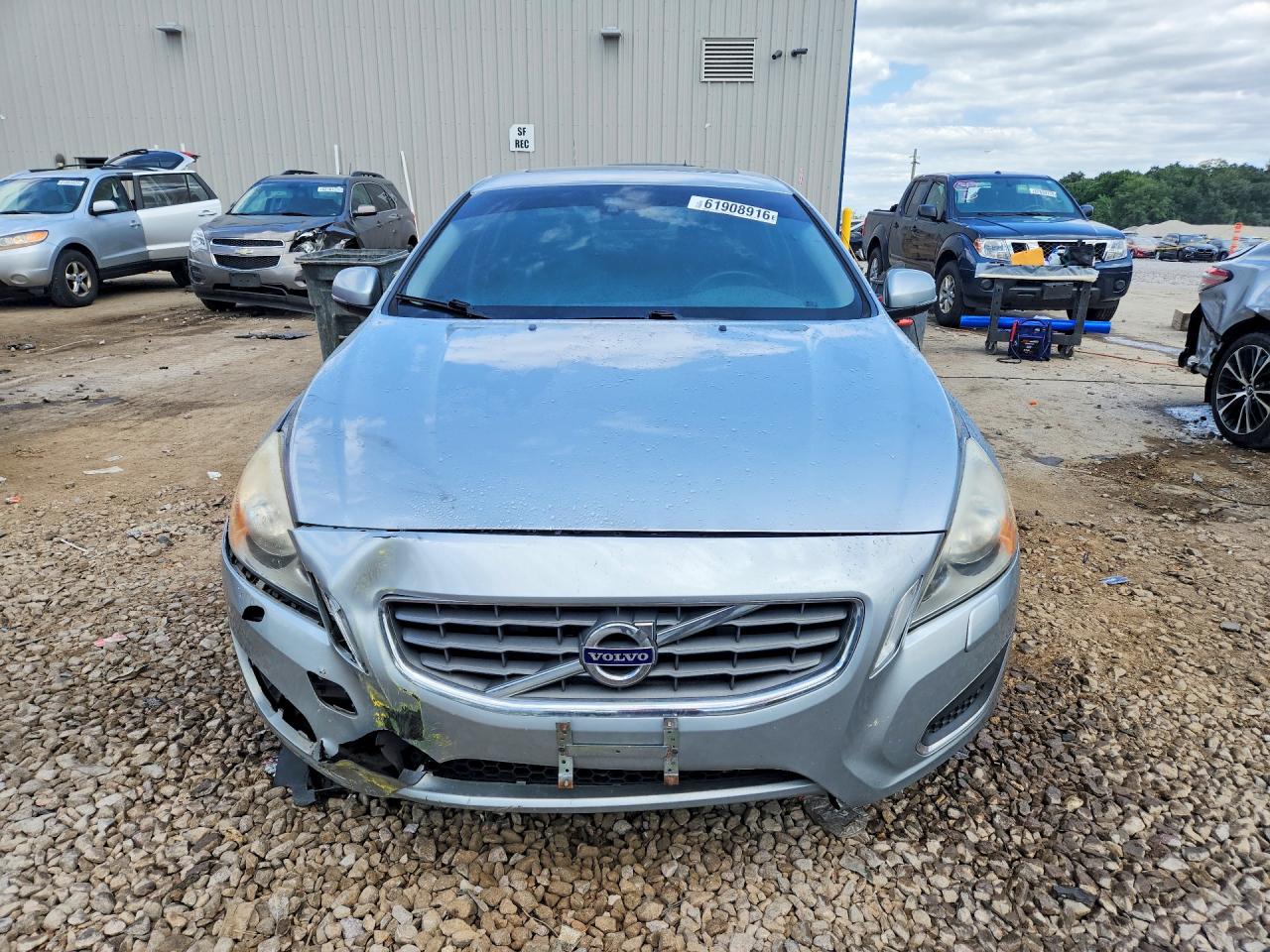 2013 Volvo S60 T5 Silver vin: YV1612FH3D1220646