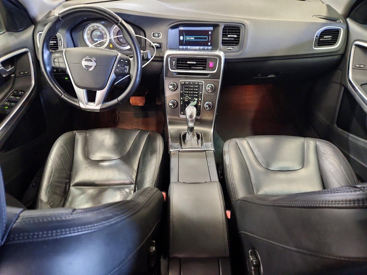2013 Volvo S60 T5 Black vin: YV1612FH3D2171054