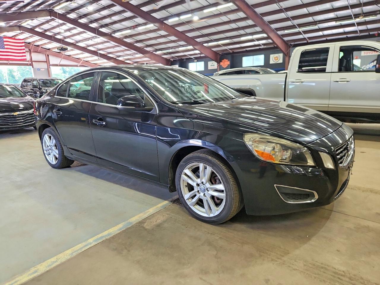 2013 Volvo S60 T5 Black vin: YV1612FH3D2171054