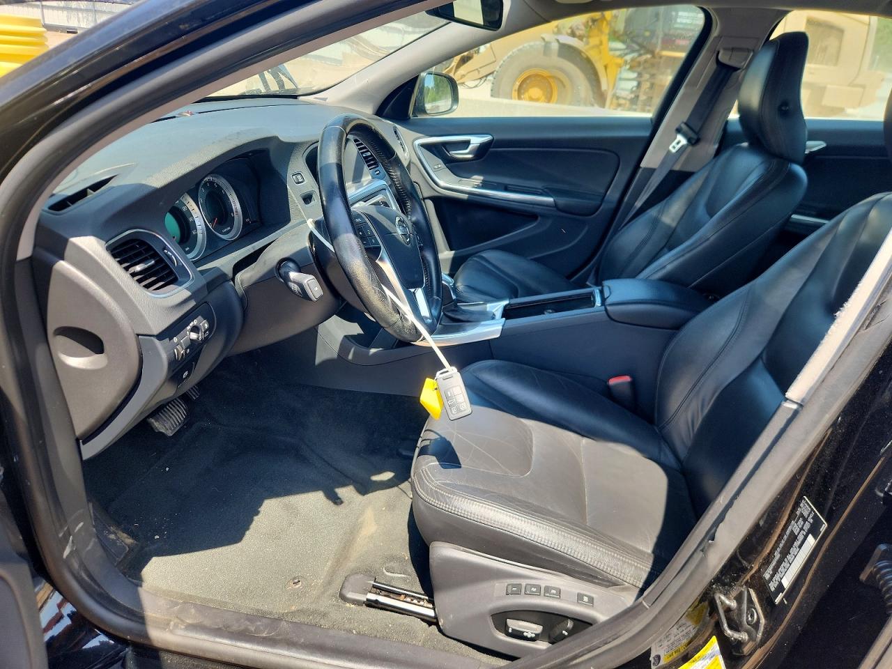 2013 Volvo S60 T5 Black vin: YV1612FH3D2175556