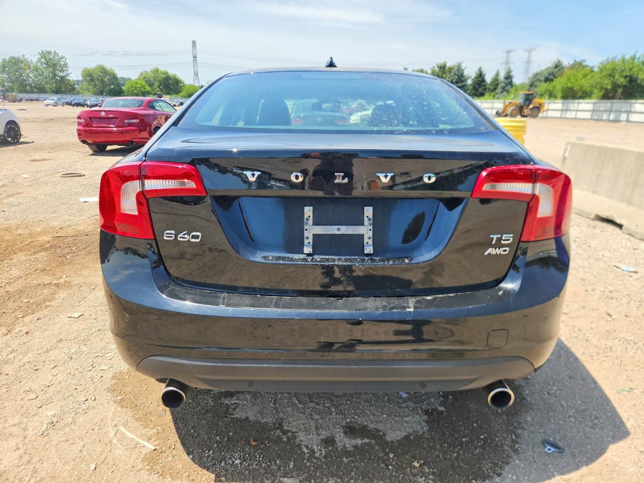 2013 Volvo S60 T5 Black vin: YV1612FH3D2175556