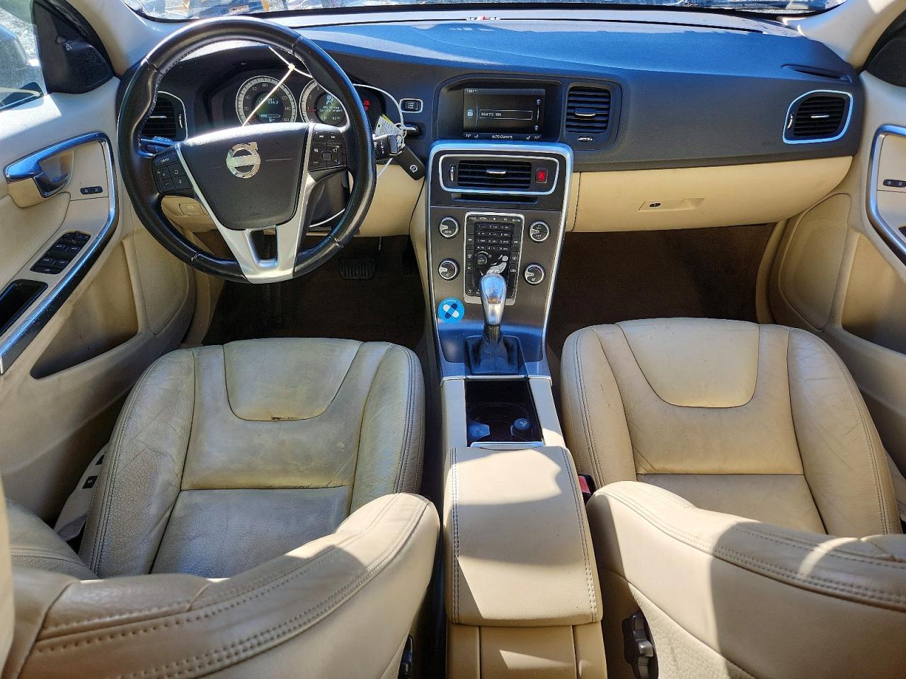 2013 Volvo S60 T5 Black vin: YV1612FH3D2209267