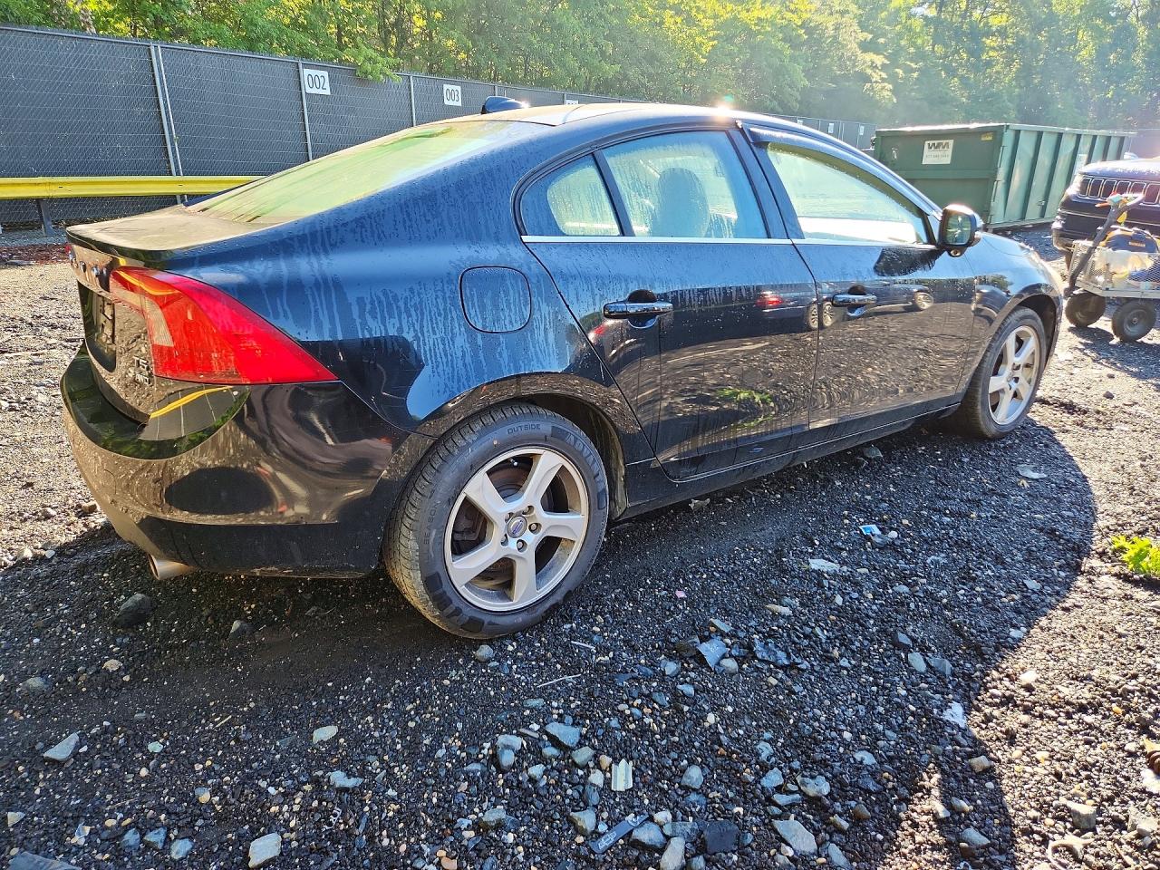 2013 Volvo S60 T5 Black vin: YV1612FH3D2209267