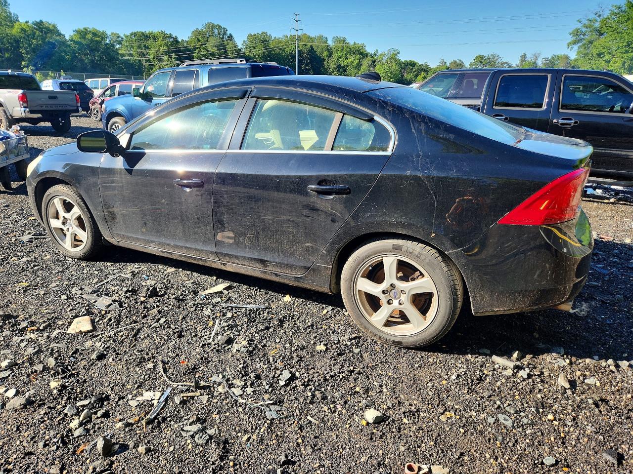 2013 Volvo S60 T5 Black vin: YV1612FH3D2209267