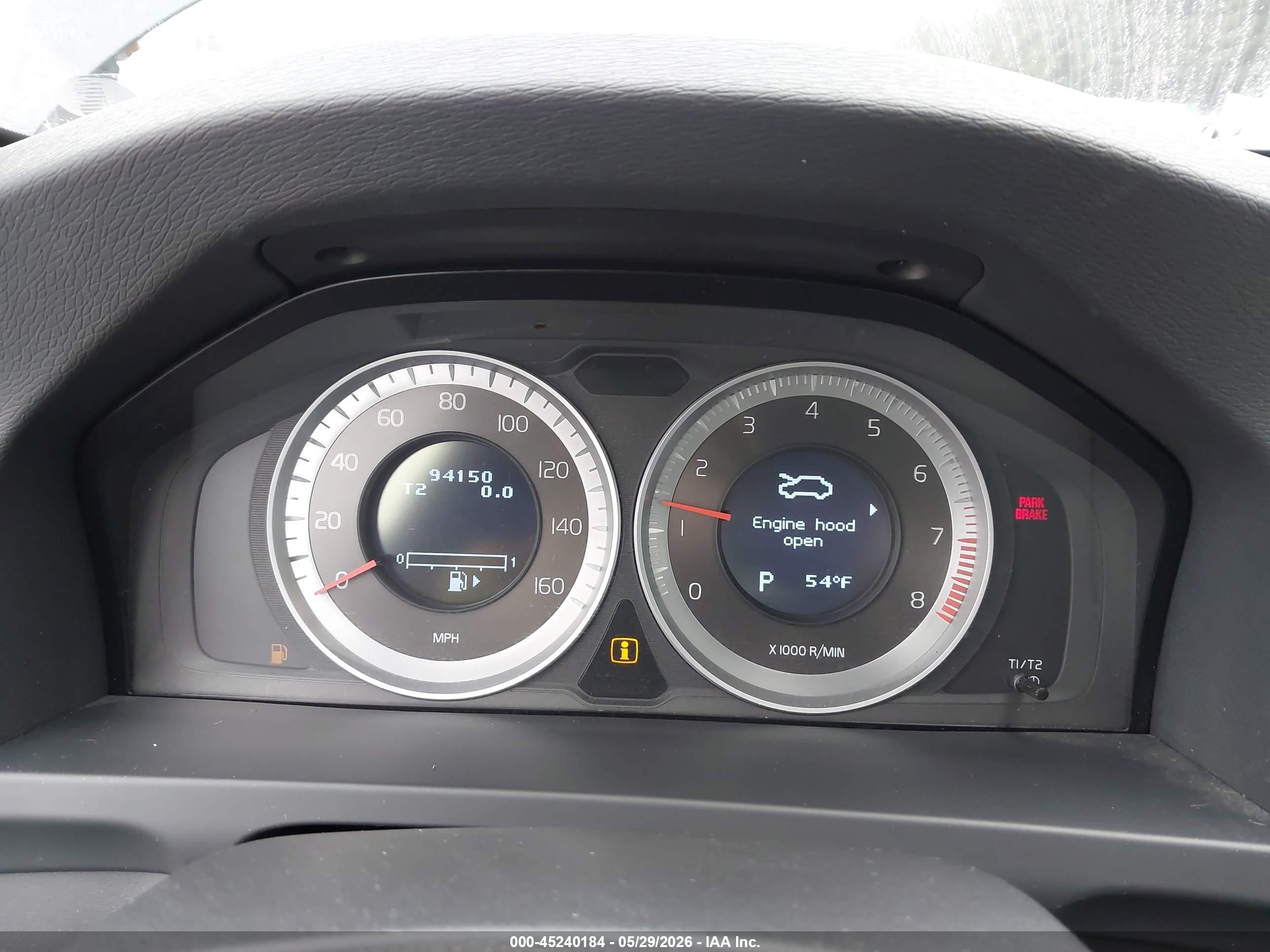 2013 Volvo S60 T5 Gray vin: YV1612FH3D2222861