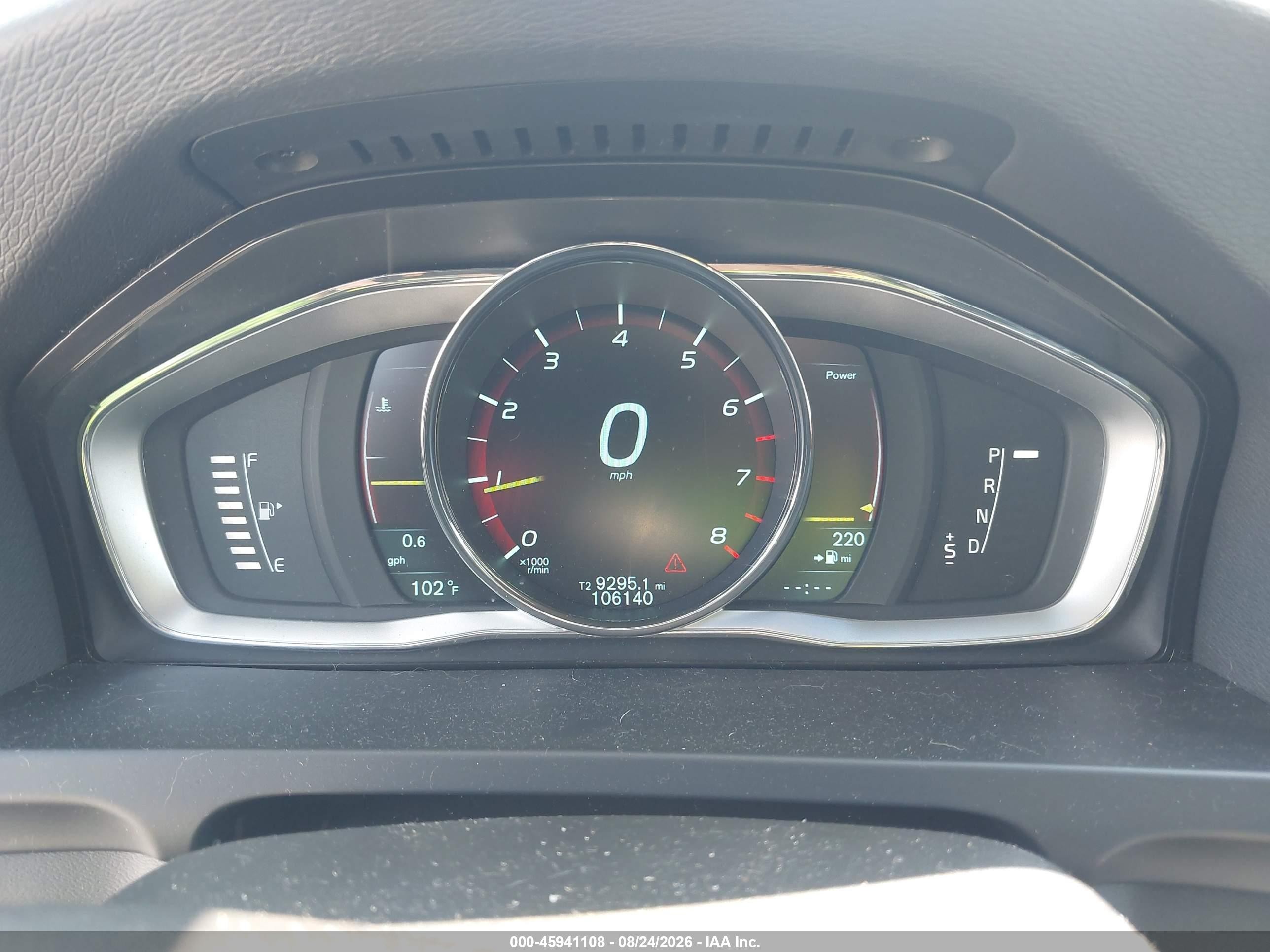 2014 Volvo S60 T5 Black vin: YV1612FH3E2279515