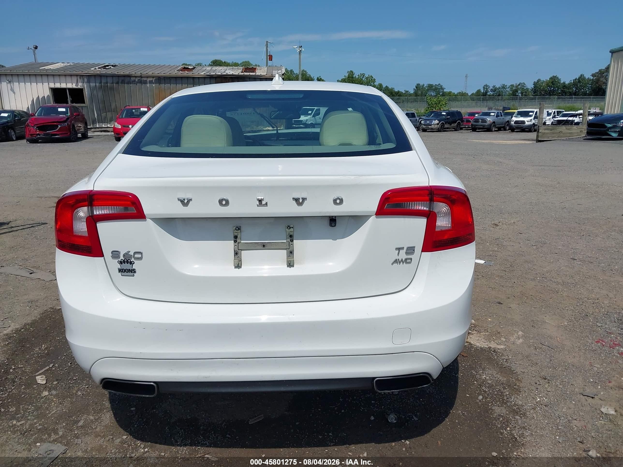 2014 Volvo S60 T5 Turquoise vin: YV1612FH3E2290675