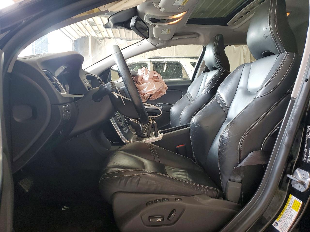 2014 Volvo S60 T5 Black vin: YV1612FH3E2295455