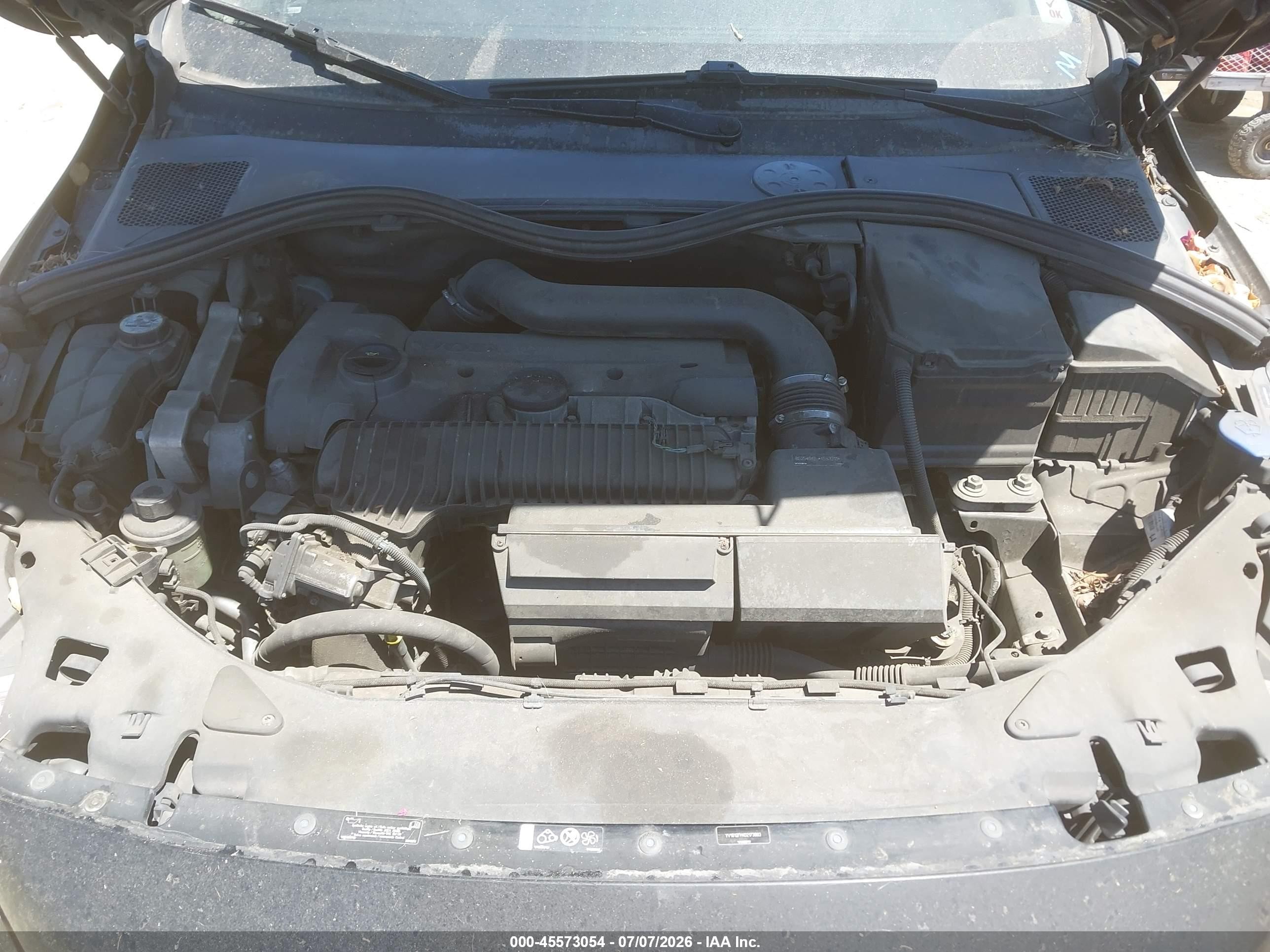 2013 Volvo S60 T5/t5 Platinum/t5 Premier/t5 Premier Plus Black vin: YV1612FH4D2173993