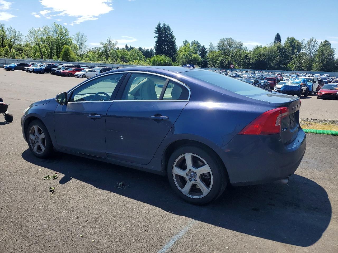 2013 Volvo S60 T5 Blue vin: YV1612FH4D2201260