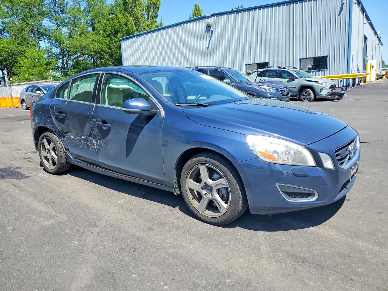 2013 Volvo S60 T5 Blue vin: YV1612FH4D2201260