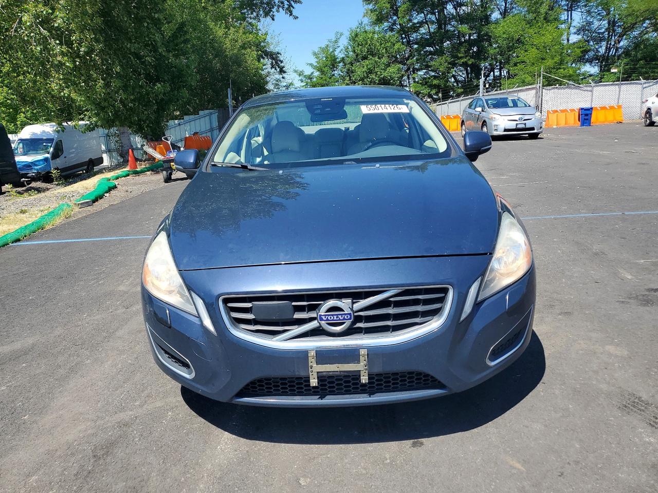 2013 Volvo S60 T5 Blue vin: YV1612FH4D2201260