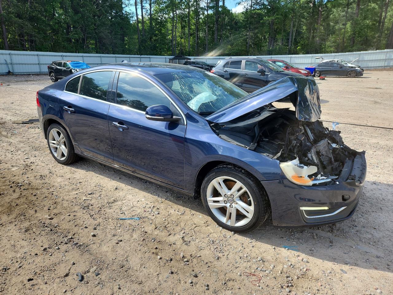 2014 Volvo S60 T5 Blue vin: YV1612FH4E1285829