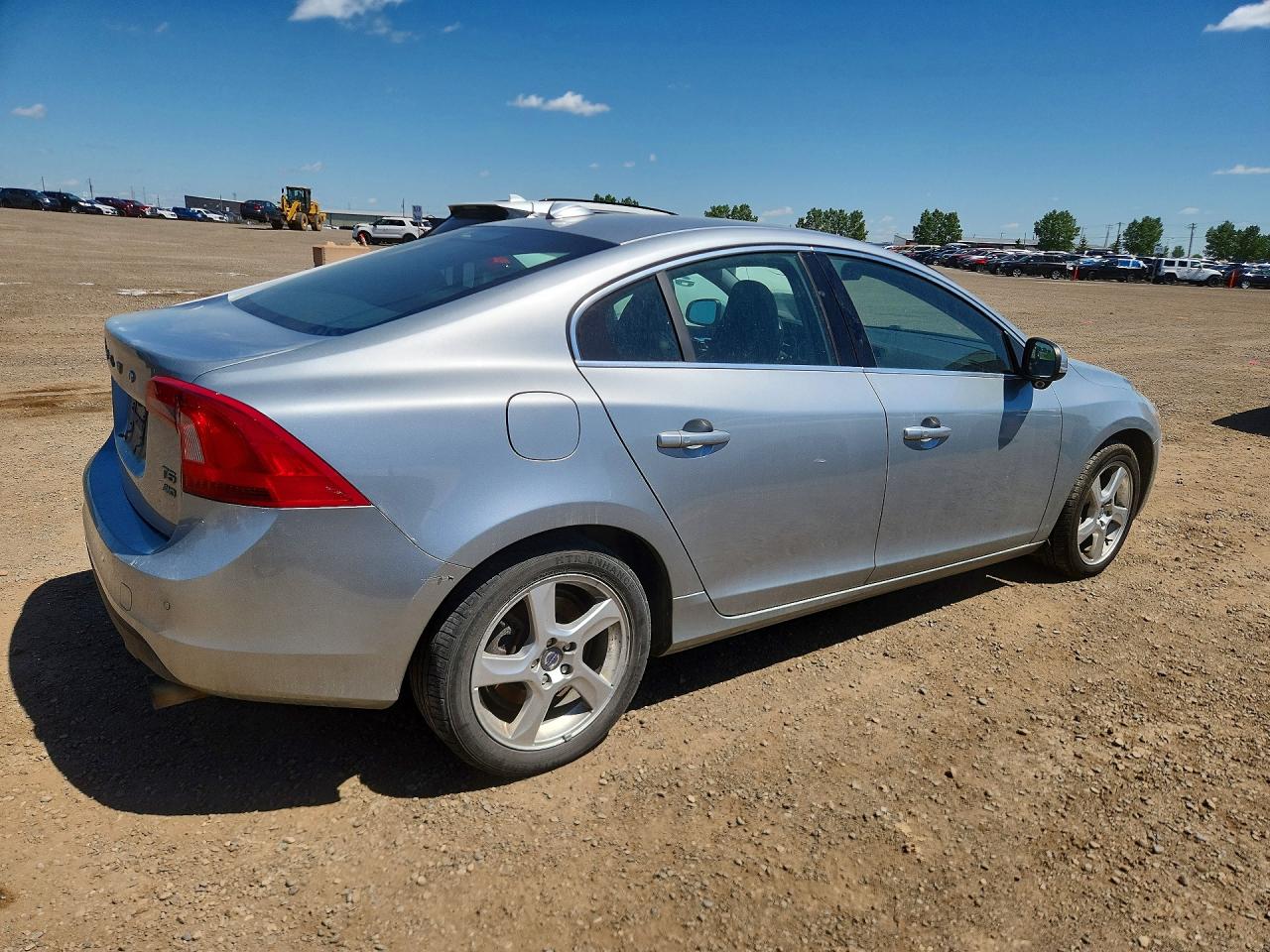 2013 Volvo S60 T5 Silver vin: YV1612FH5D1210989
