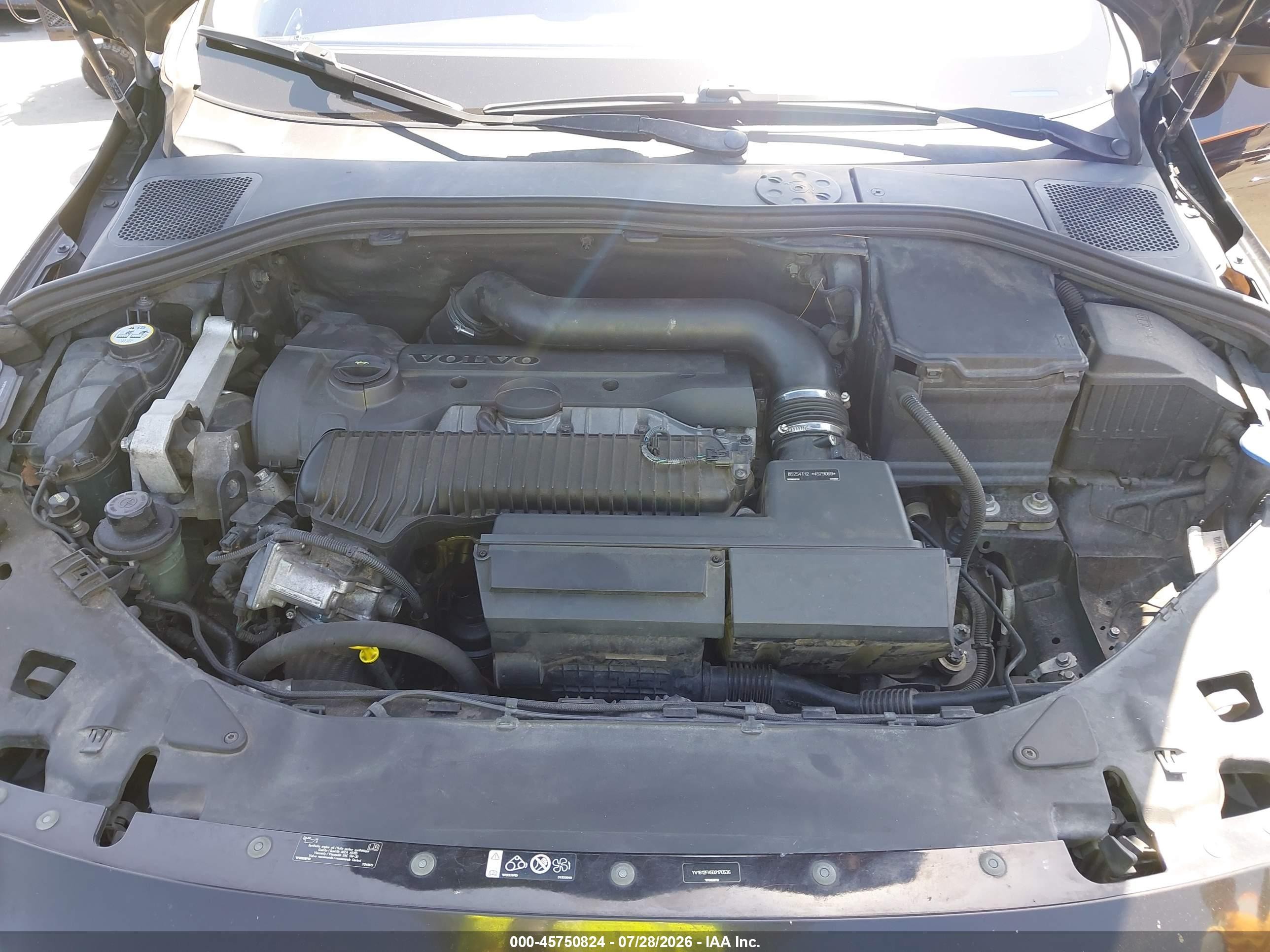 2013 Volvo S60 T5/t5 Platinum/t5 Premier/t5 Premier Plus Черный vin: YV1612FH5D2170536