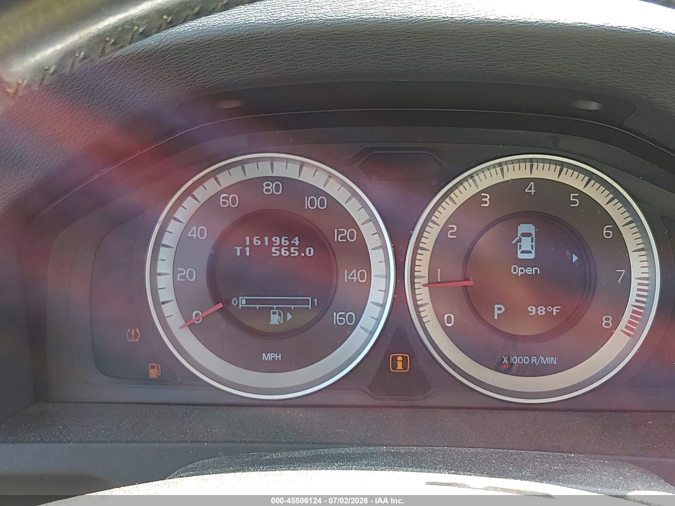 2013 Volvo S60 T5 Silver vin: YV1612FH7D1228474