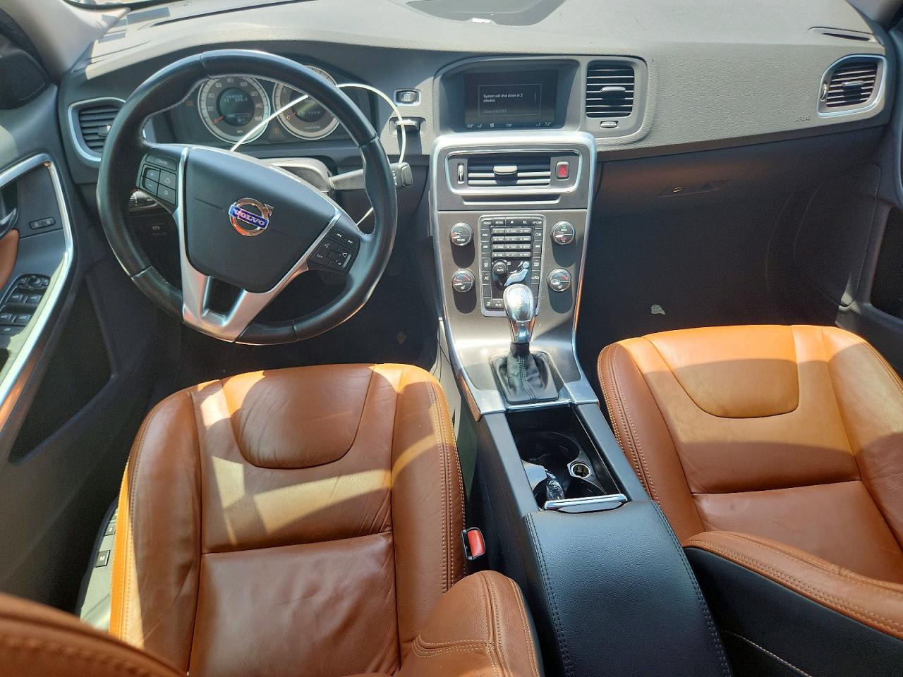 2013 Volvo S60 T5 Черный vin: YV1612FH7D2189105