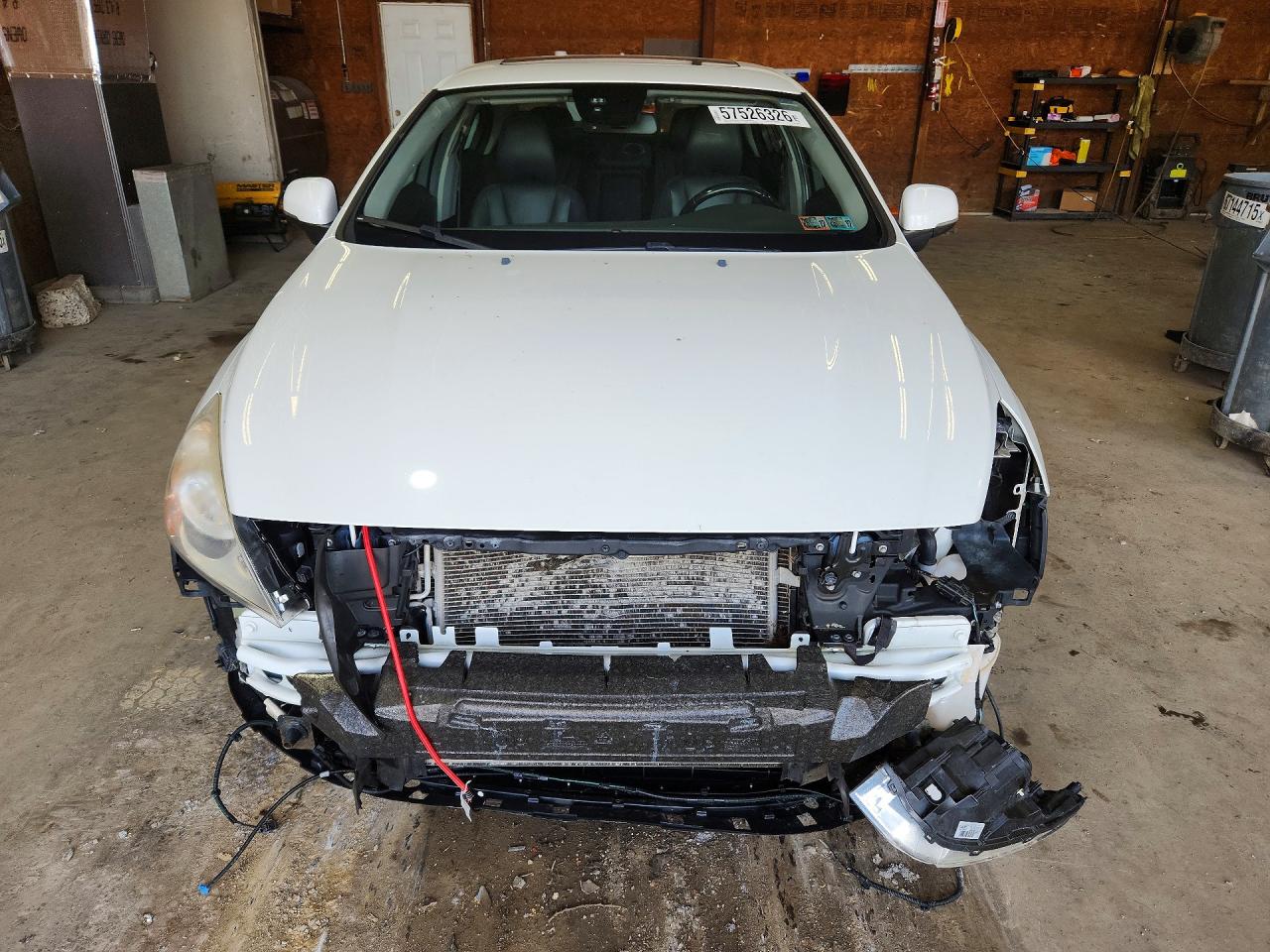 2013 Volvo S60 T5 White vin: YV1612FH7D2198984