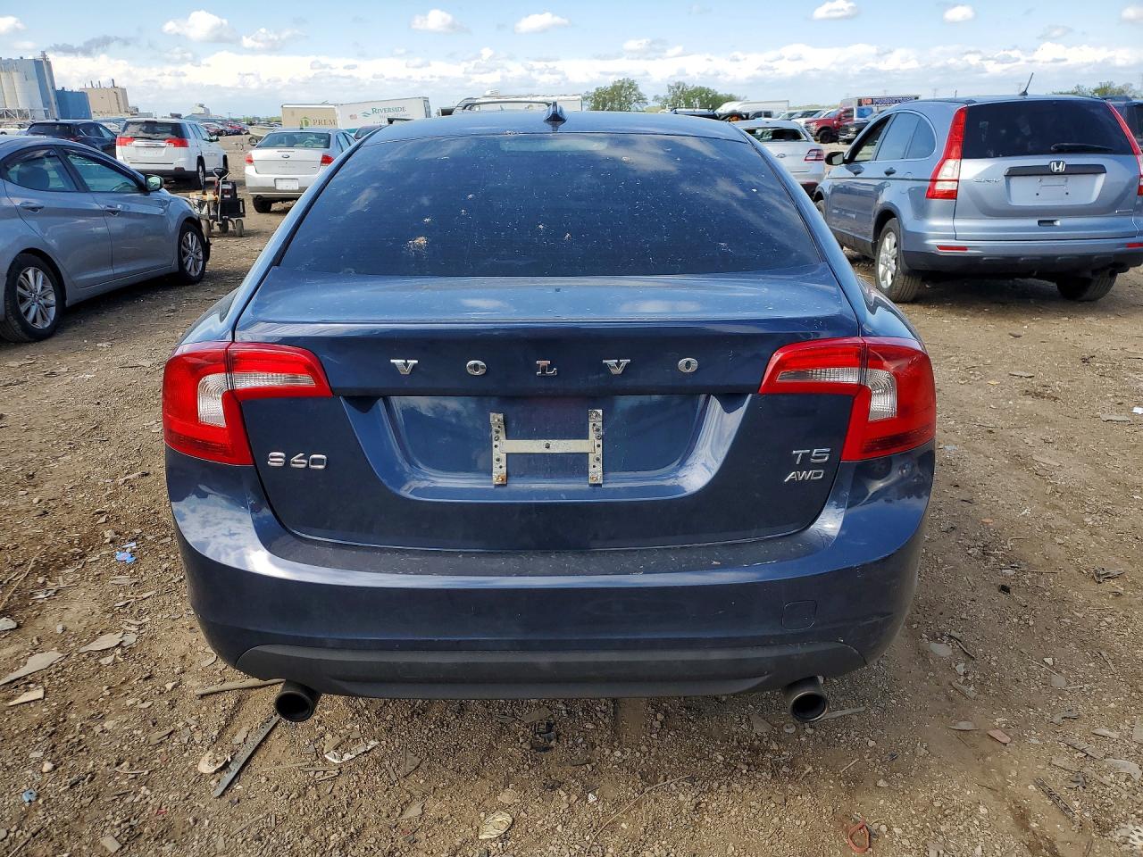2013 Volvo S60 T5 Blue vin: YV1612FH7D2200636
