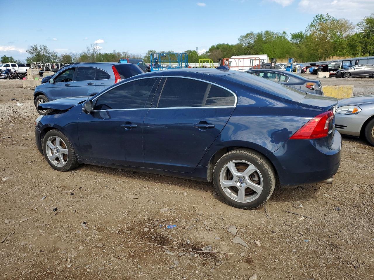 2013 Volvo S60 T5 Blue vin: YV1612FH7D2200636