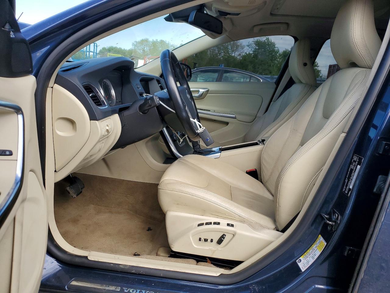 2013 Volvo S60 T5 Blue vin: YV1612FH7D2200636