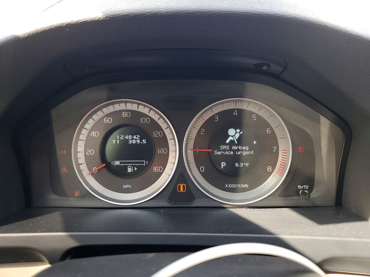 2013 Volvo S60 T5 Blue vin: YV1612FH7D2200636