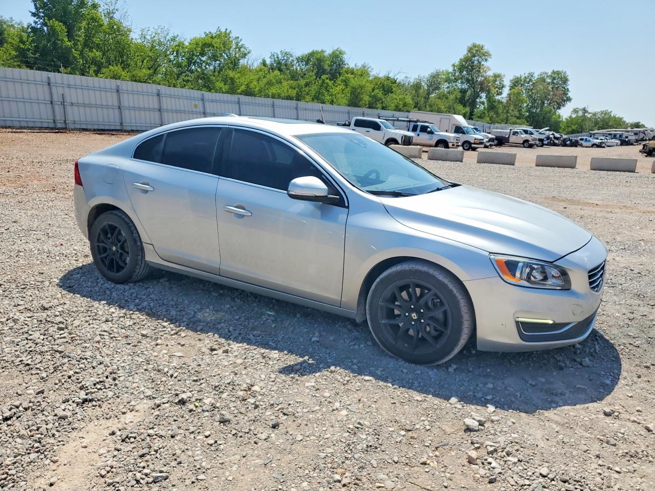 2014 Volvo S60 T5 Silver vin: YV1612FH7E1289891