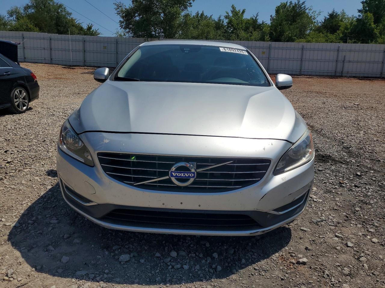 2014 Volvo S60 T5 Silver vin: YV1612FH7E1289891