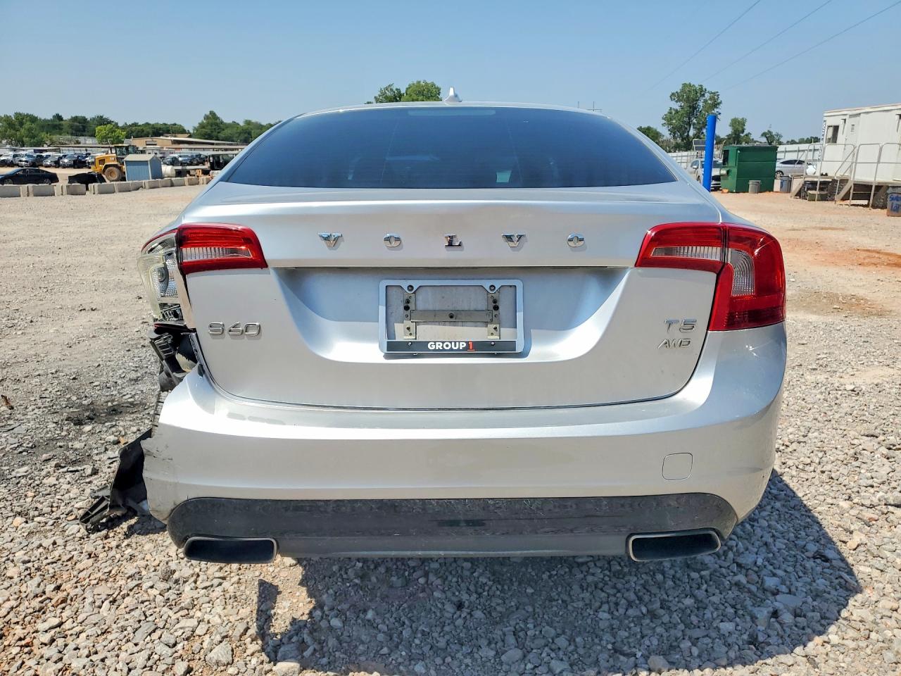2014 Volvo S60 T5 Silver vin: YV1612FH7E1289891