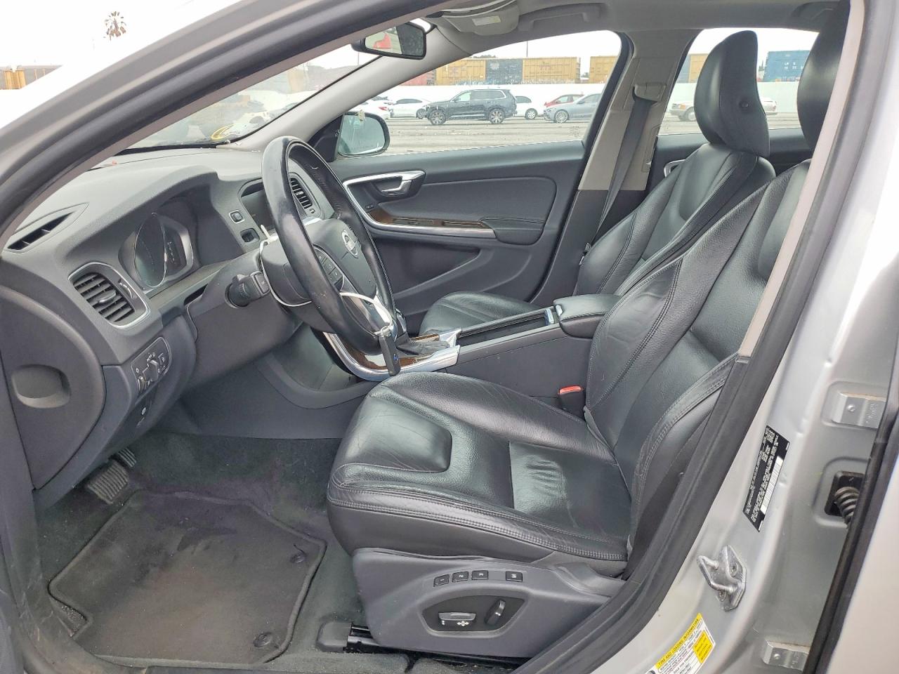 2014 Volvo S60 T5 Silver vin: YV1612FH7E2297712
