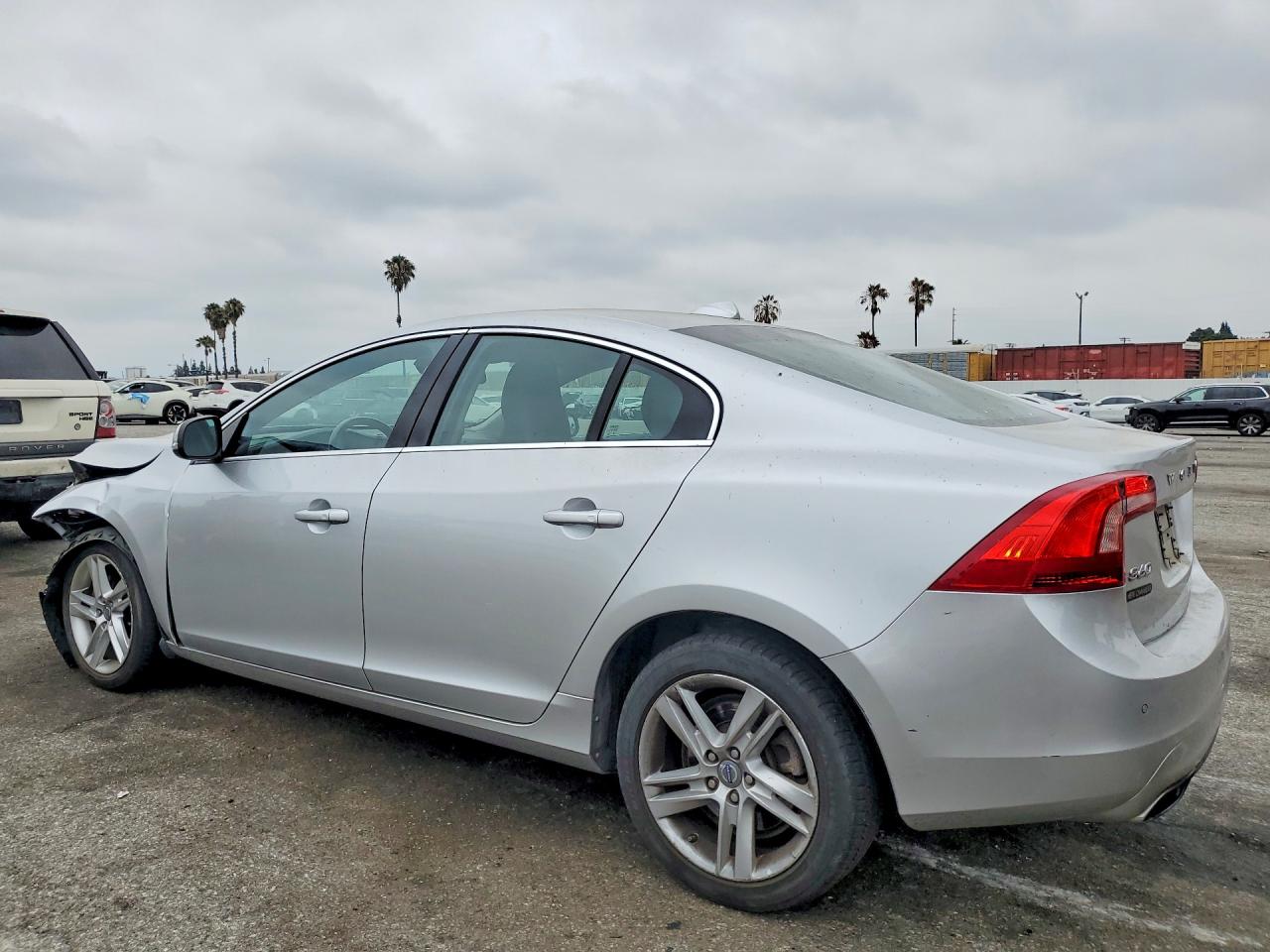 2014 Volvo S60 T5 Silver vin: YV1612FH7E2297712
